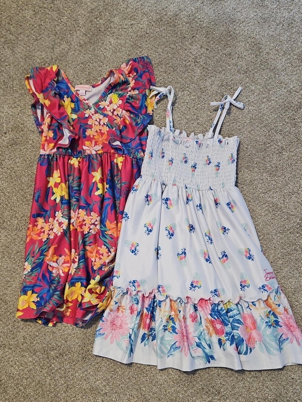 Tommy Bahama Pair Of Girls' Sundresses